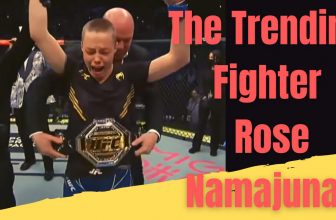 Female UFC fighter Thug Rose Namajunas