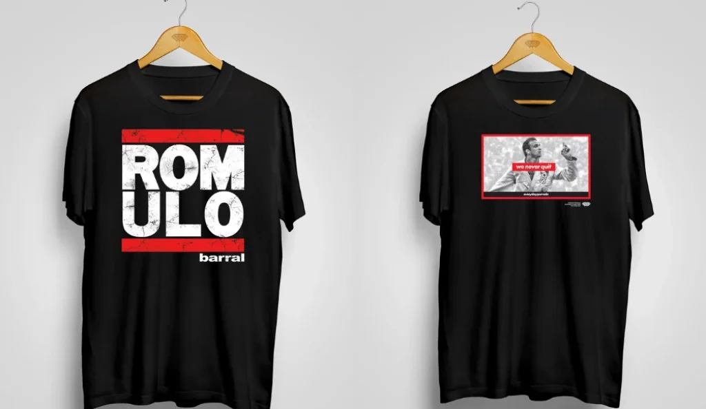 romulo barral t shirt