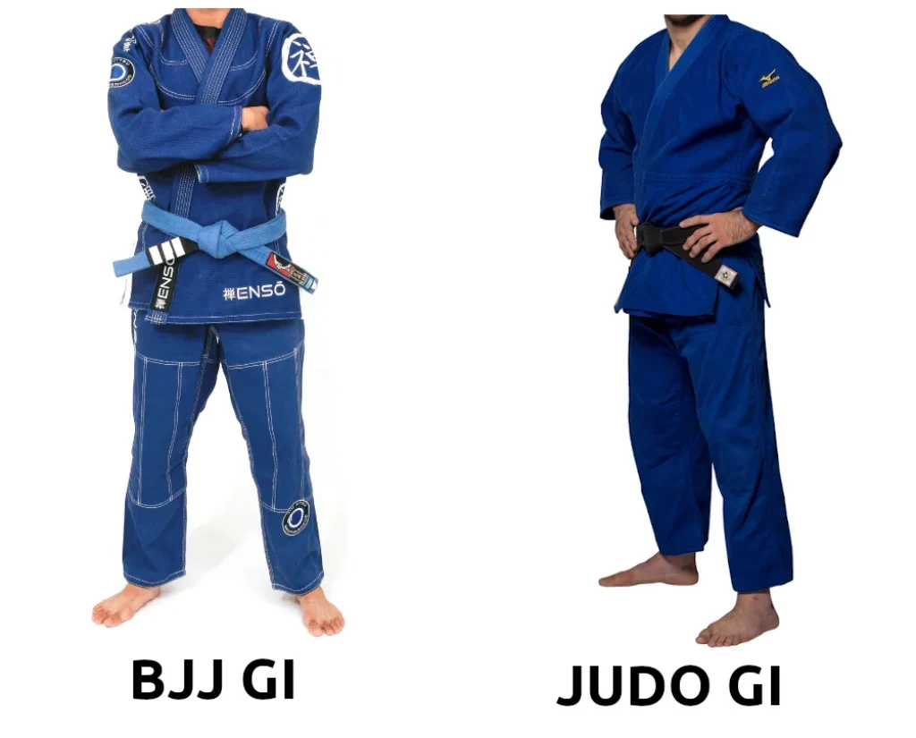 Judo gi vs BJJ gi