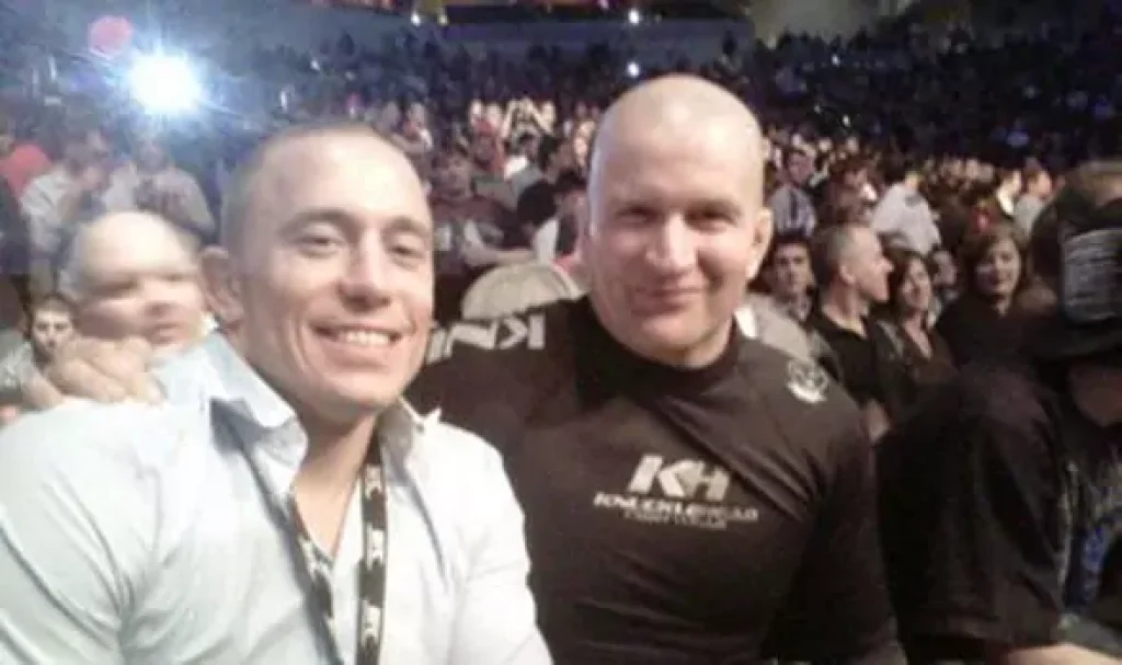 Georges St-Pierre and Danaher