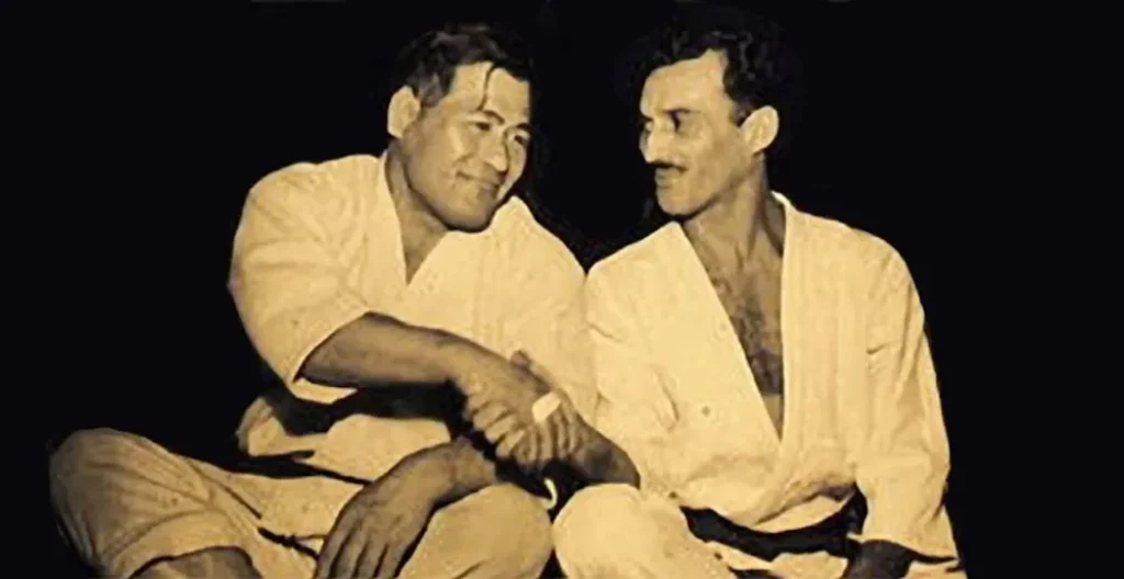 Kimura and Helio Gracie