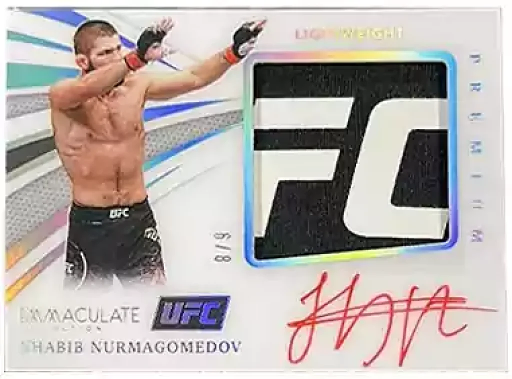 Khabib Nurmagomedov 2021 UFC Immaculate Premium Patch