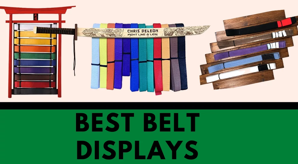 martial arts belt display