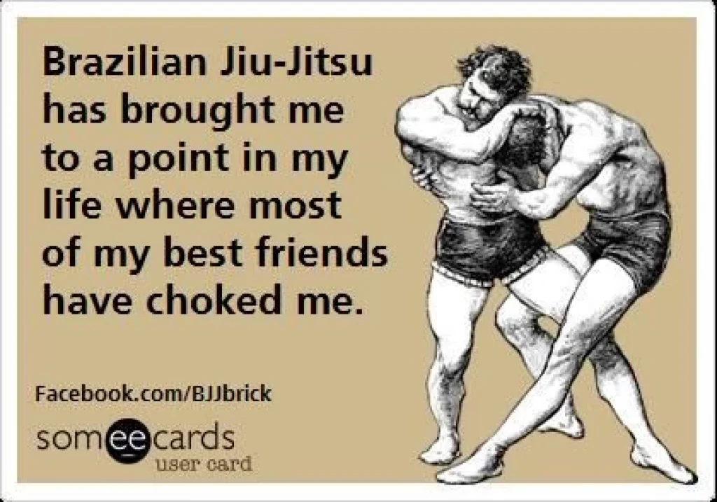 jiu jitsu choke meme