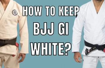 How do I keep my gi white