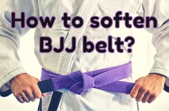 How to soften jiu jitsu belt