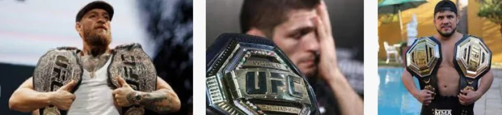 ufc belts