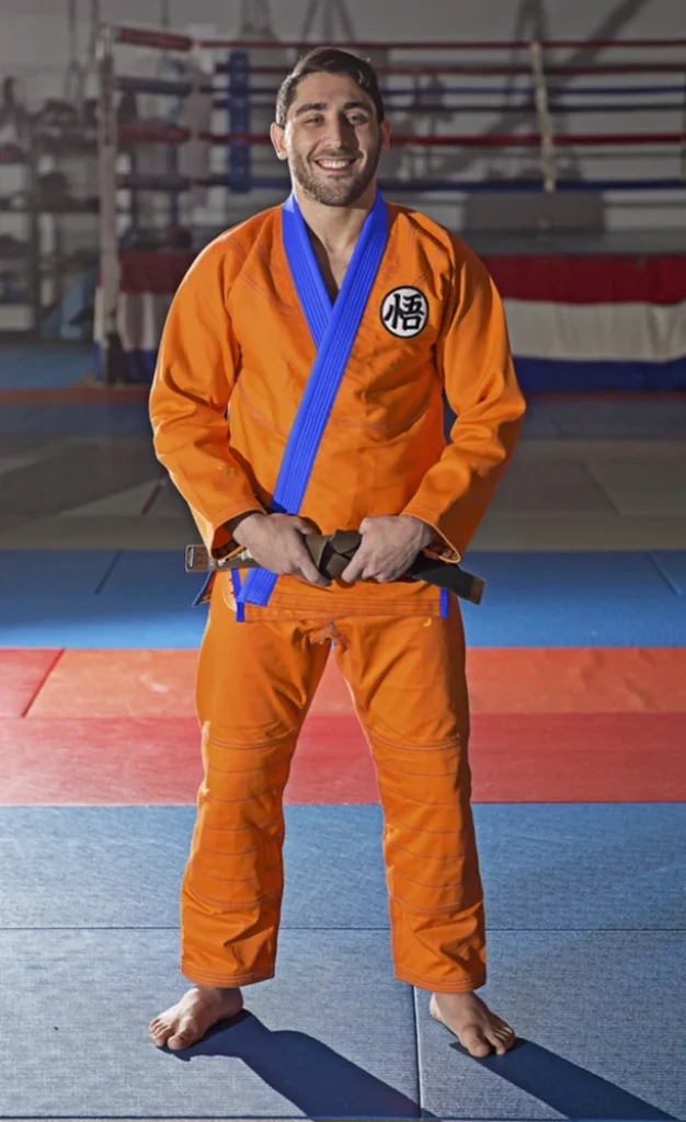 orange bjj gi