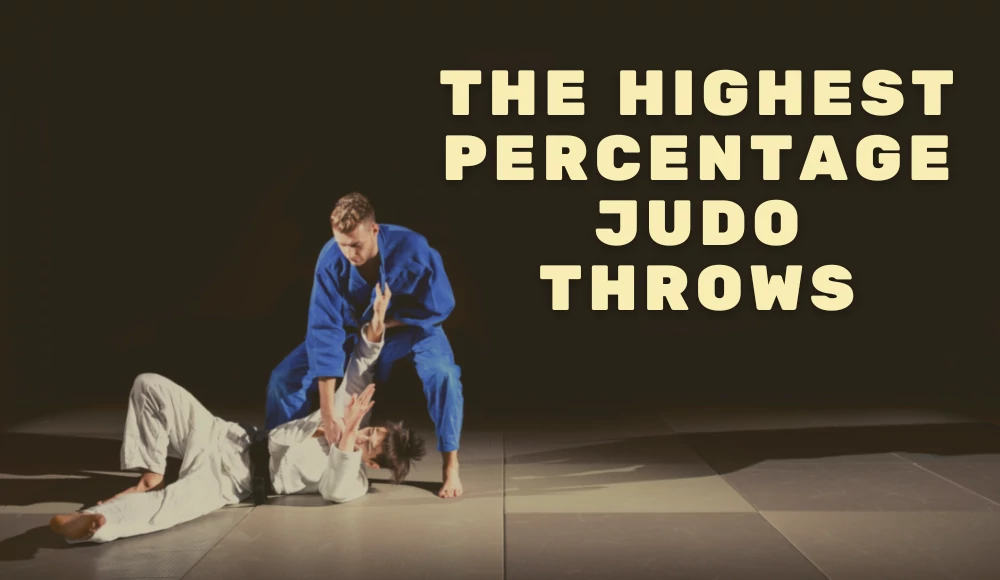 highest percentage Judo throws