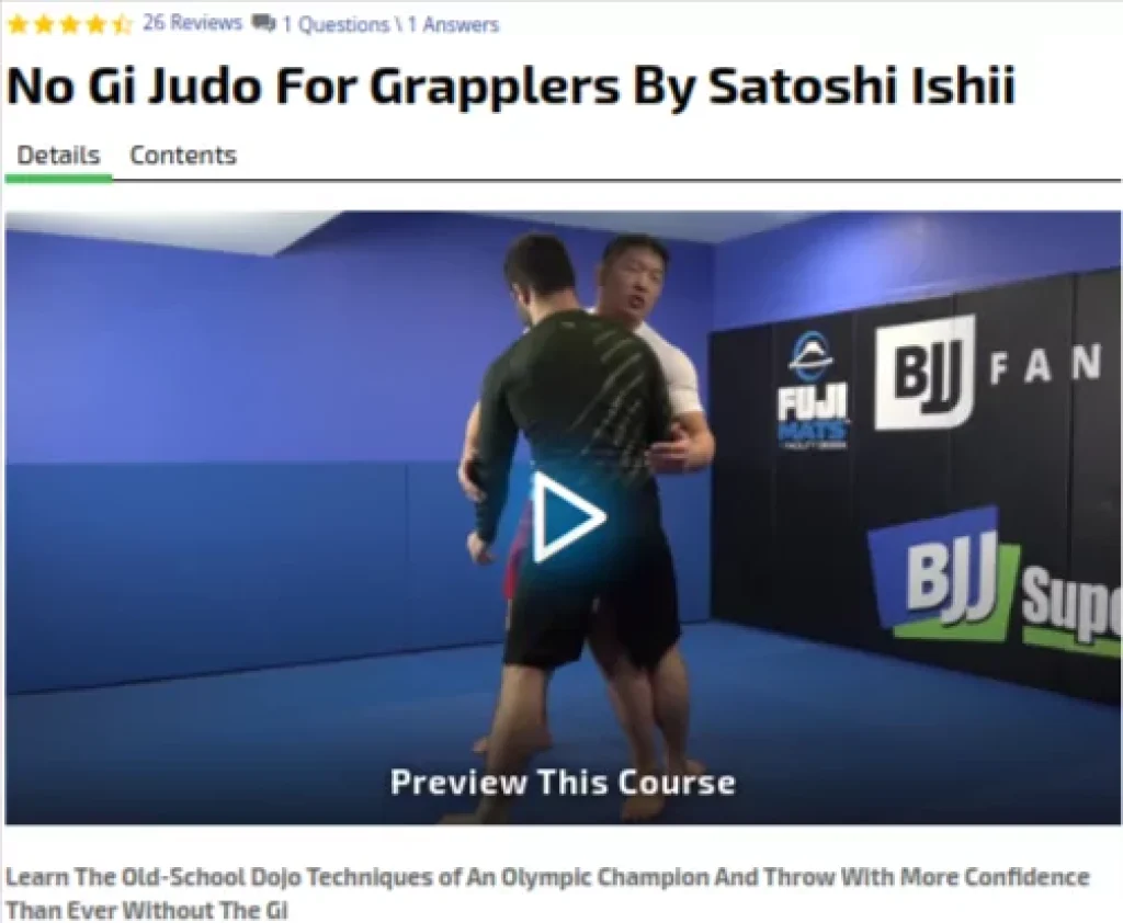 no gi judo techniques