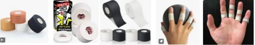 athletic Tape for fingers