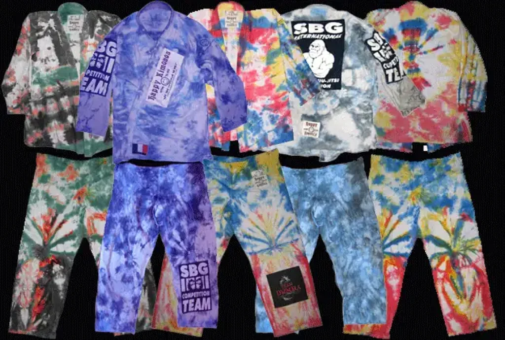 tie dye bjj gi