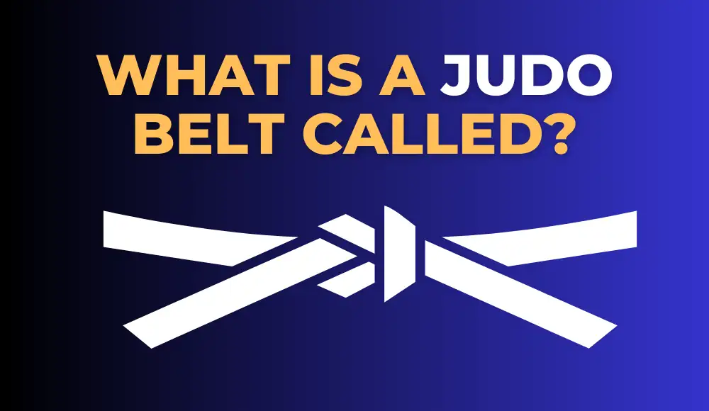 What is a Judo Belt Called?