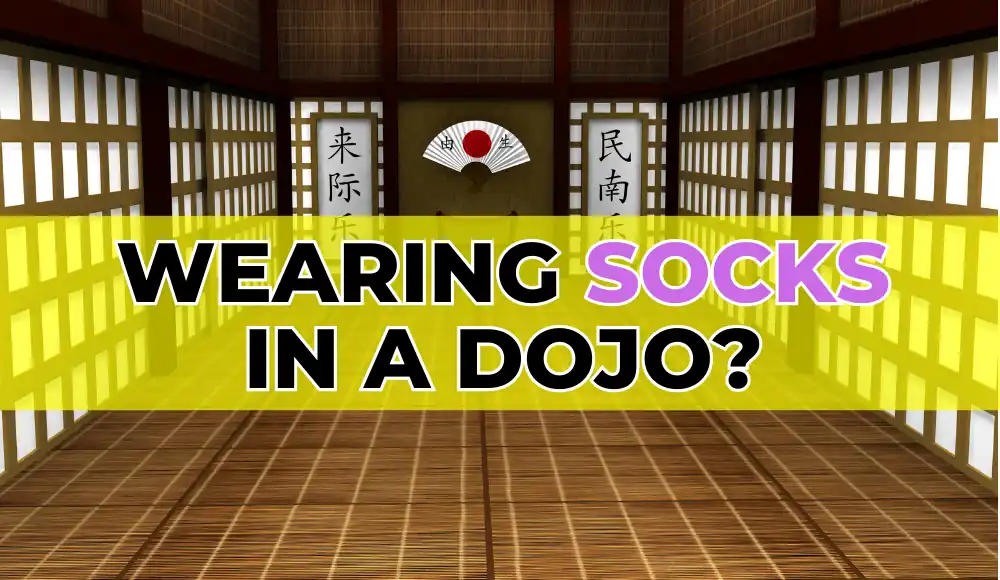 can you wear socks in a dojo