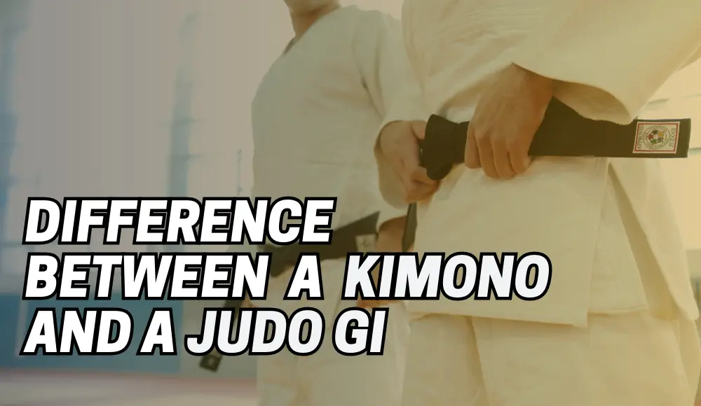 what is the difference between a kimono and a judo gi
