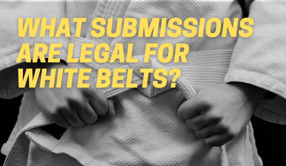 What Submissions Are Legal For White Belts?