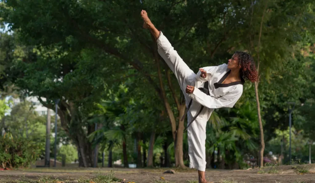 martial arts woman