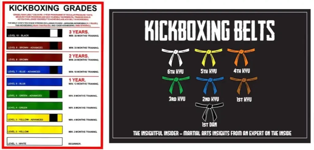 kickboxing belts order