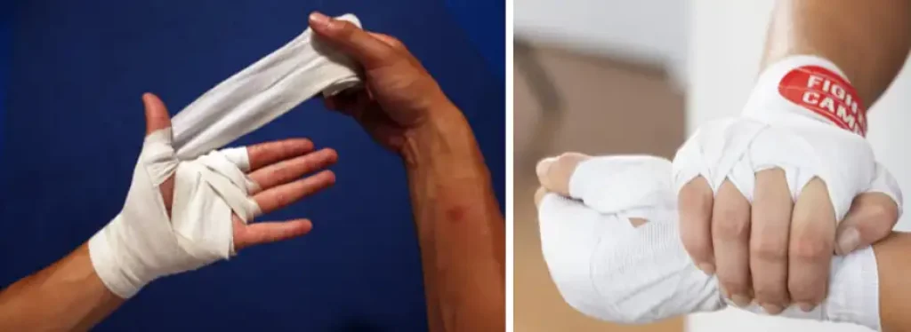 wrap hands for boxing