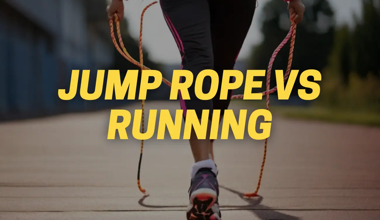 jump rope vs running