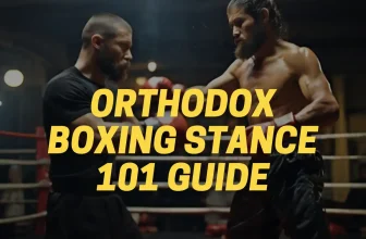 orthodox boxing stance